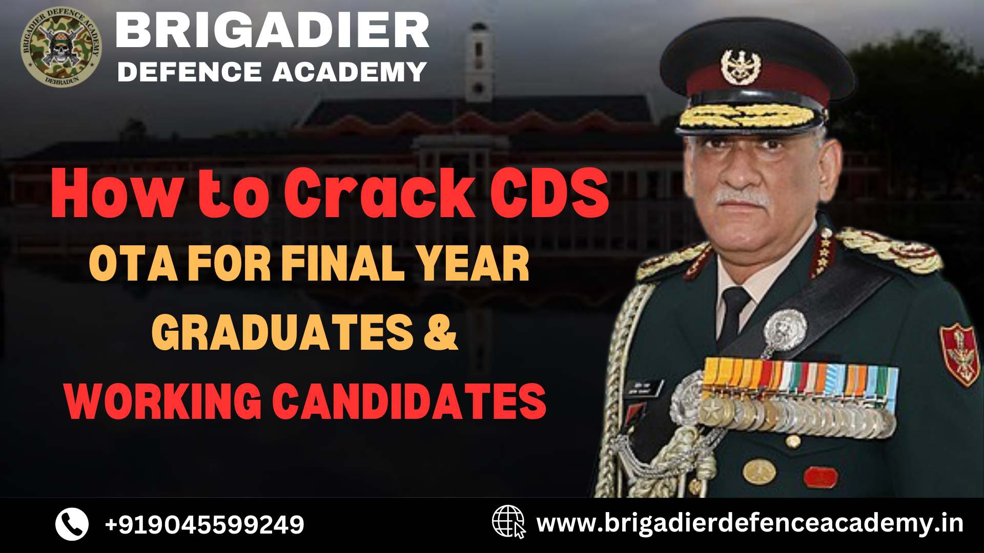 How to Crack CDS OTA for Final Year Graduates & Working Candidates