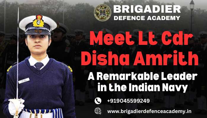 Meet Lt Cdr Disha Amrith: A Remarkable Leader in the Indian Navy