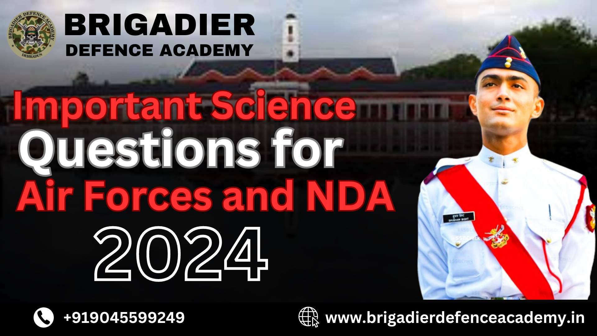 Important Science Questions for Air Forces and NDA 2024