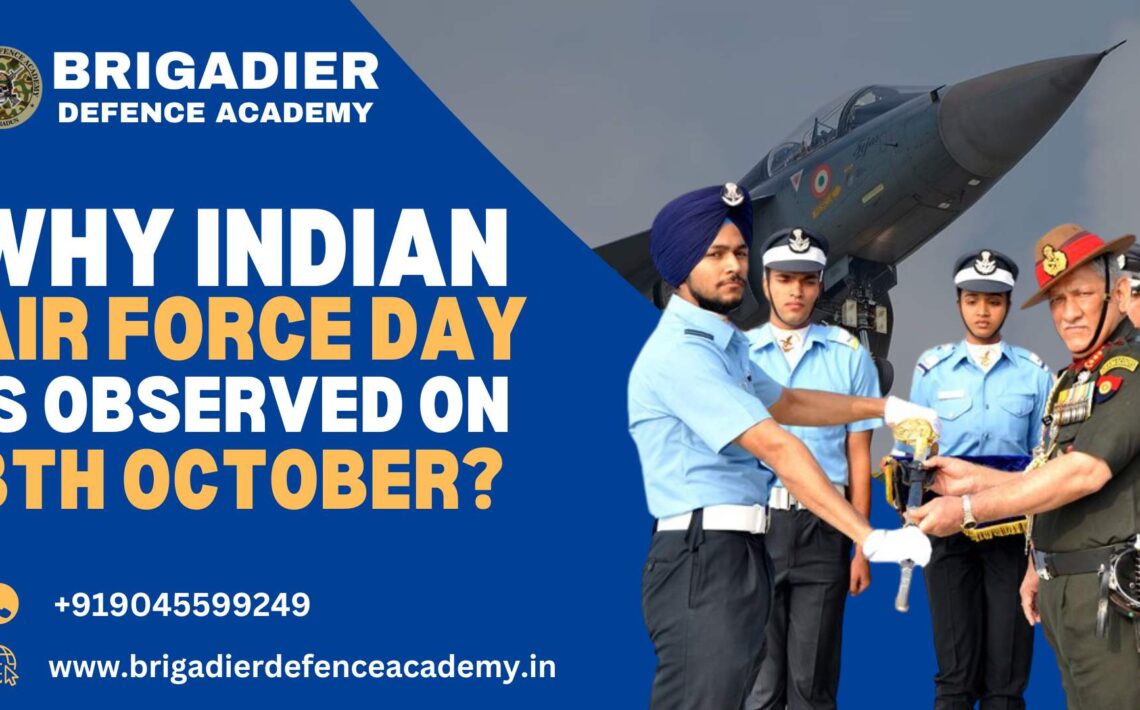 Why Indian Air Force Day is observed on 8th October?