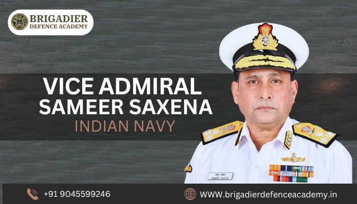 Vice Admiral Sameer Saxena