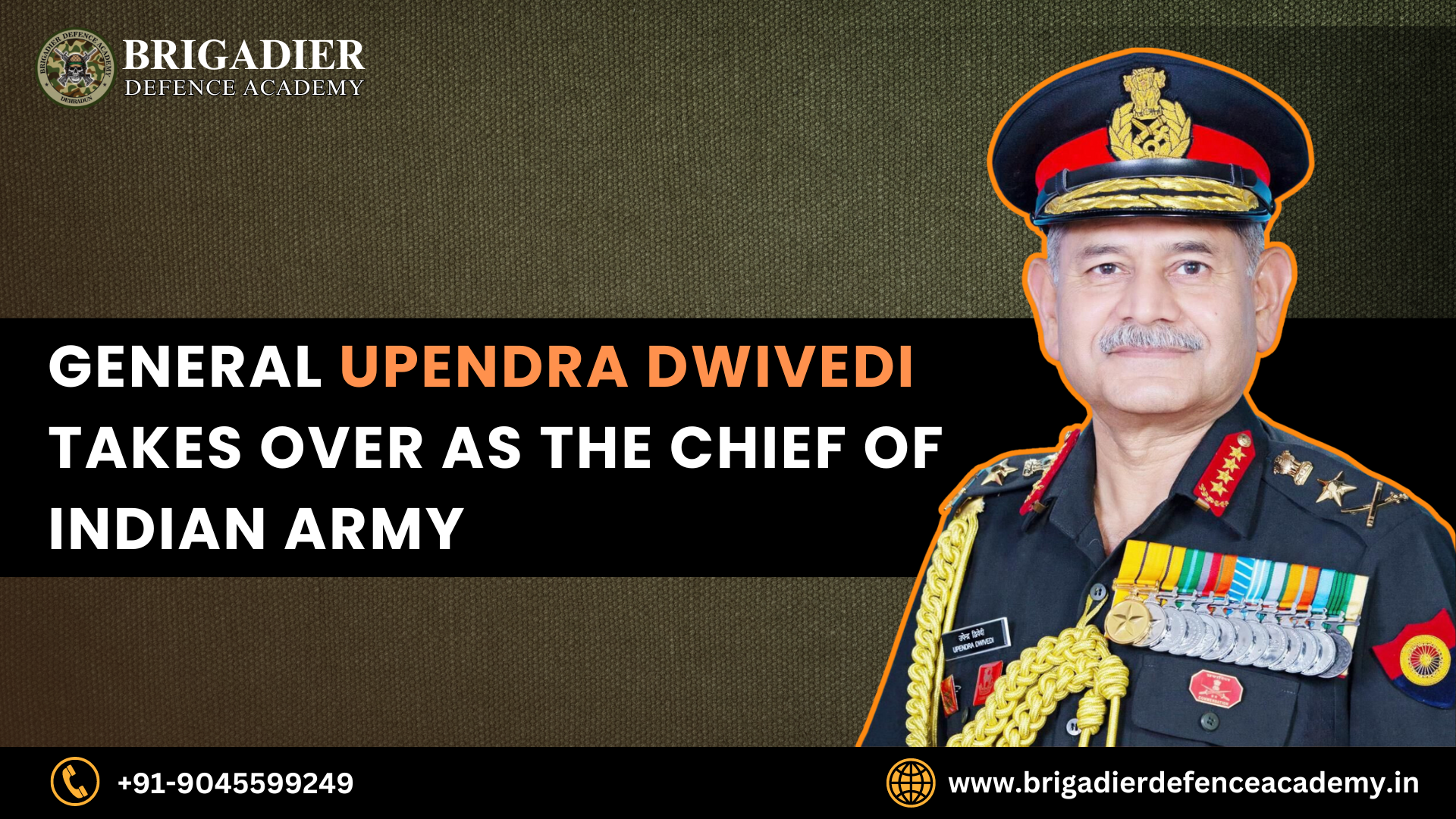 General Upendra Dwivedi