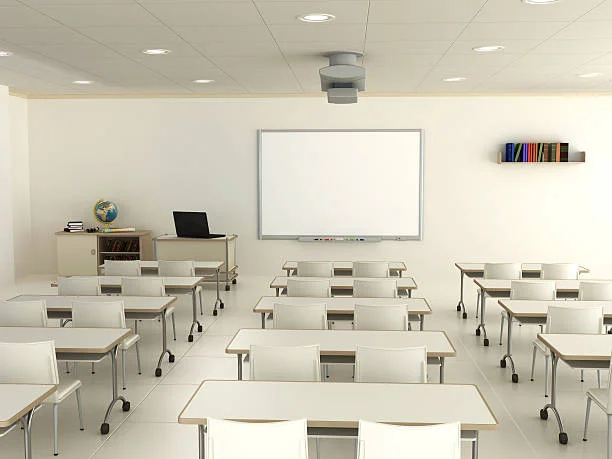 Smart classroom at Defence Academy in Dehradun with modern technology for NDA CDS AFCAT coaching