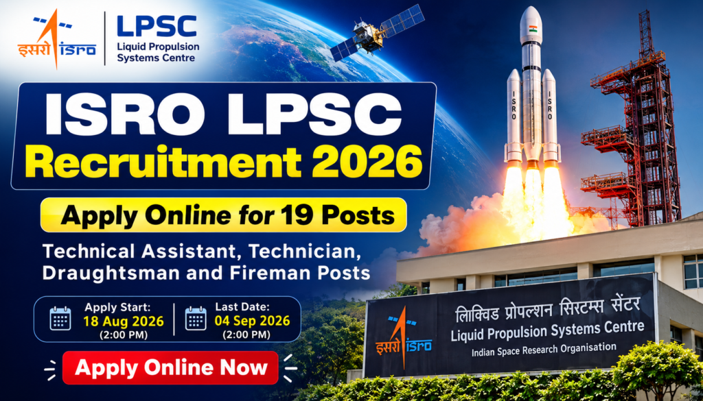 ISRO LPSC Recruitment 2026