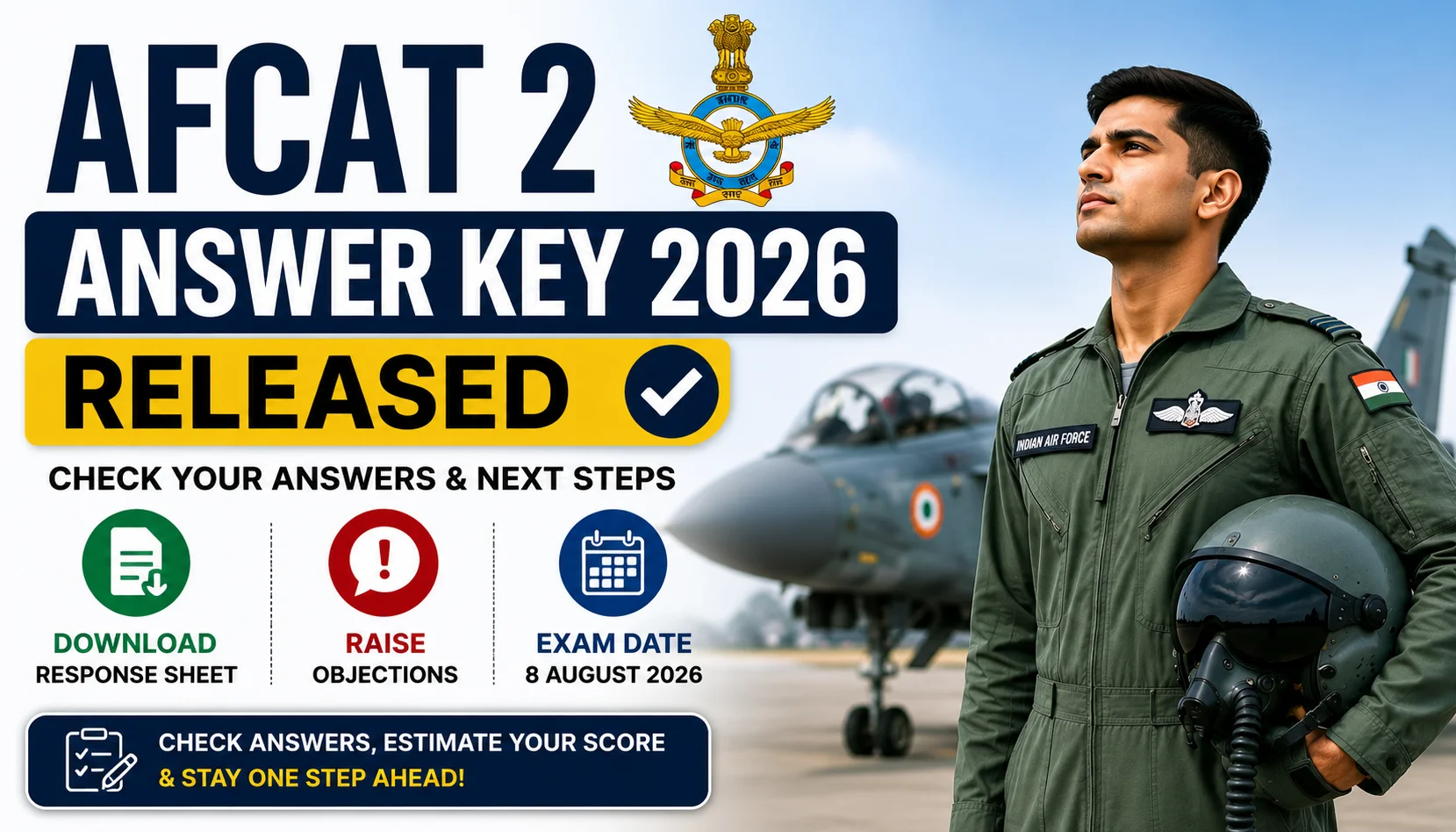 AFCAT 2 Answer Key 2026