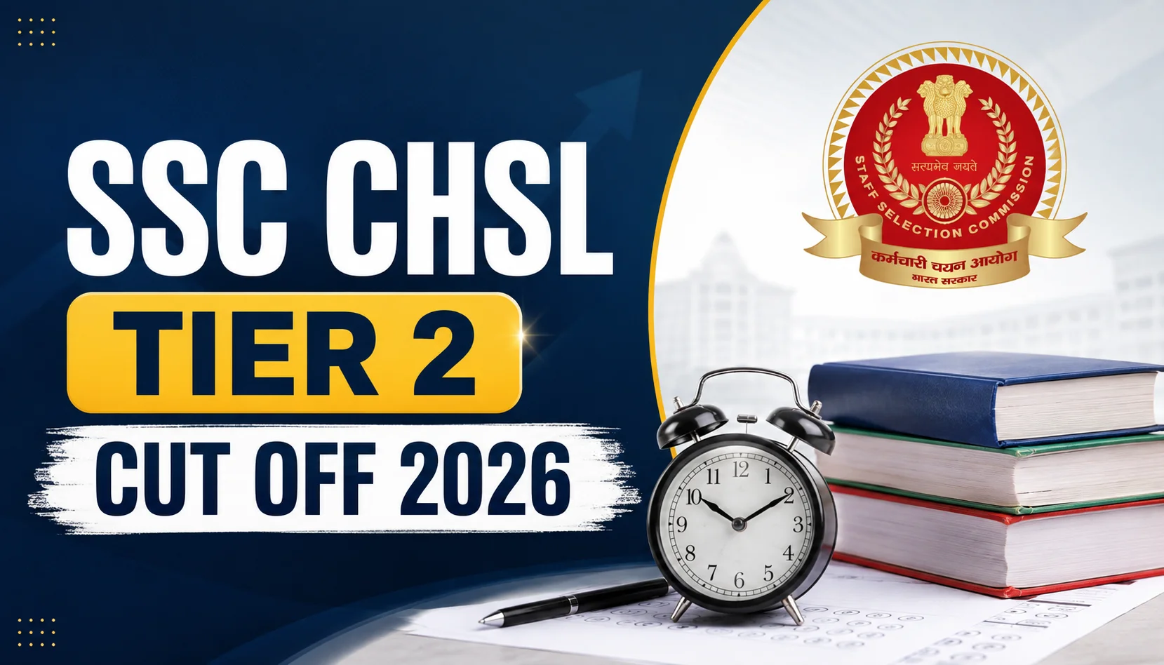 SSC CHSL Tier 2 Cut Off 2026
